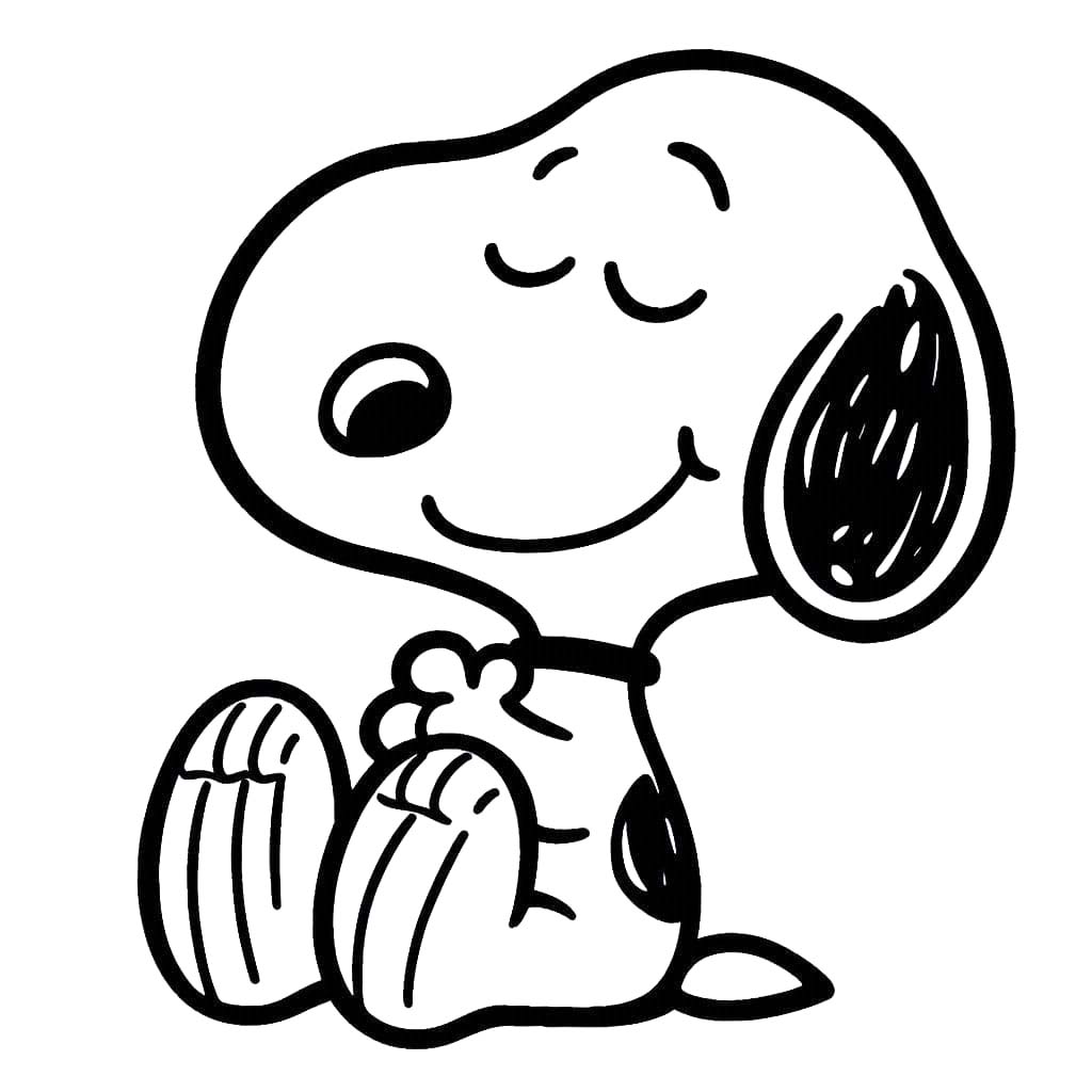 Zeichne Snoopy 1