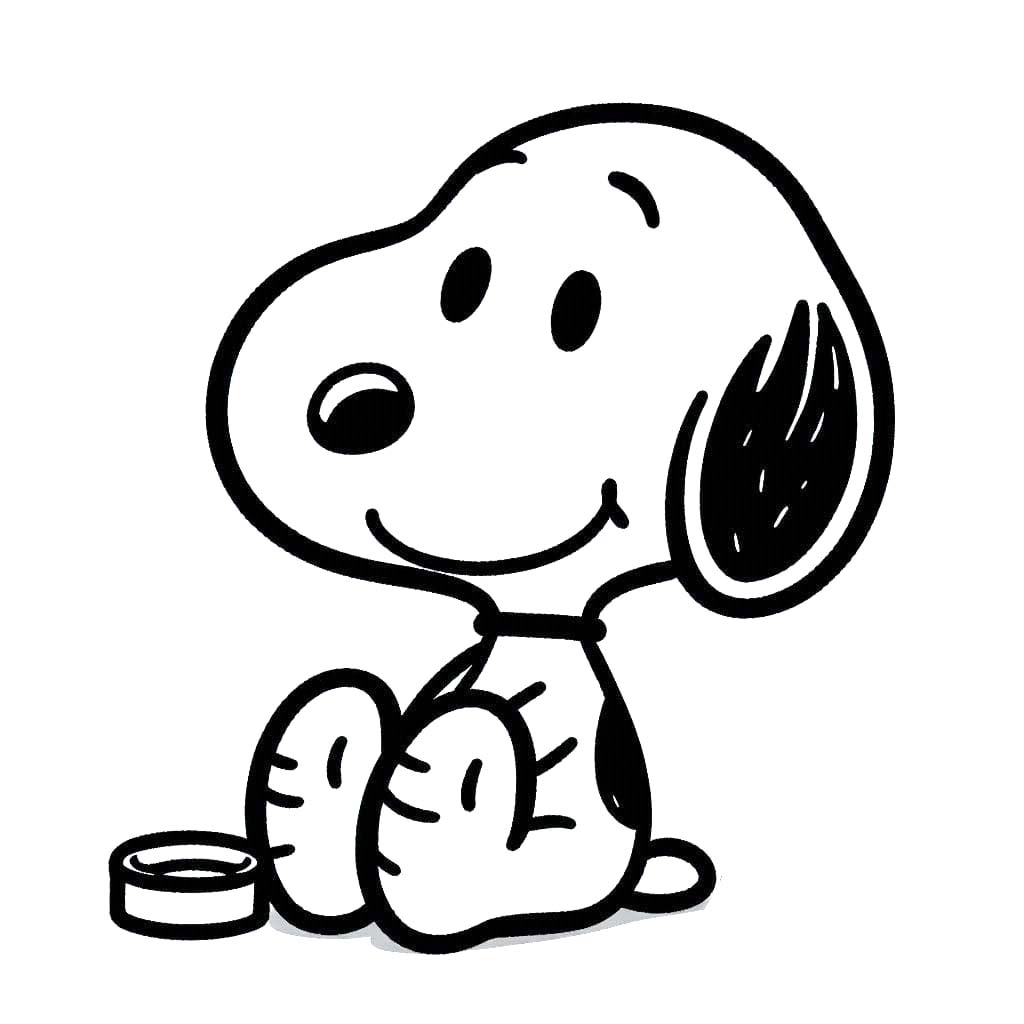 Zeichne Snoopy 2