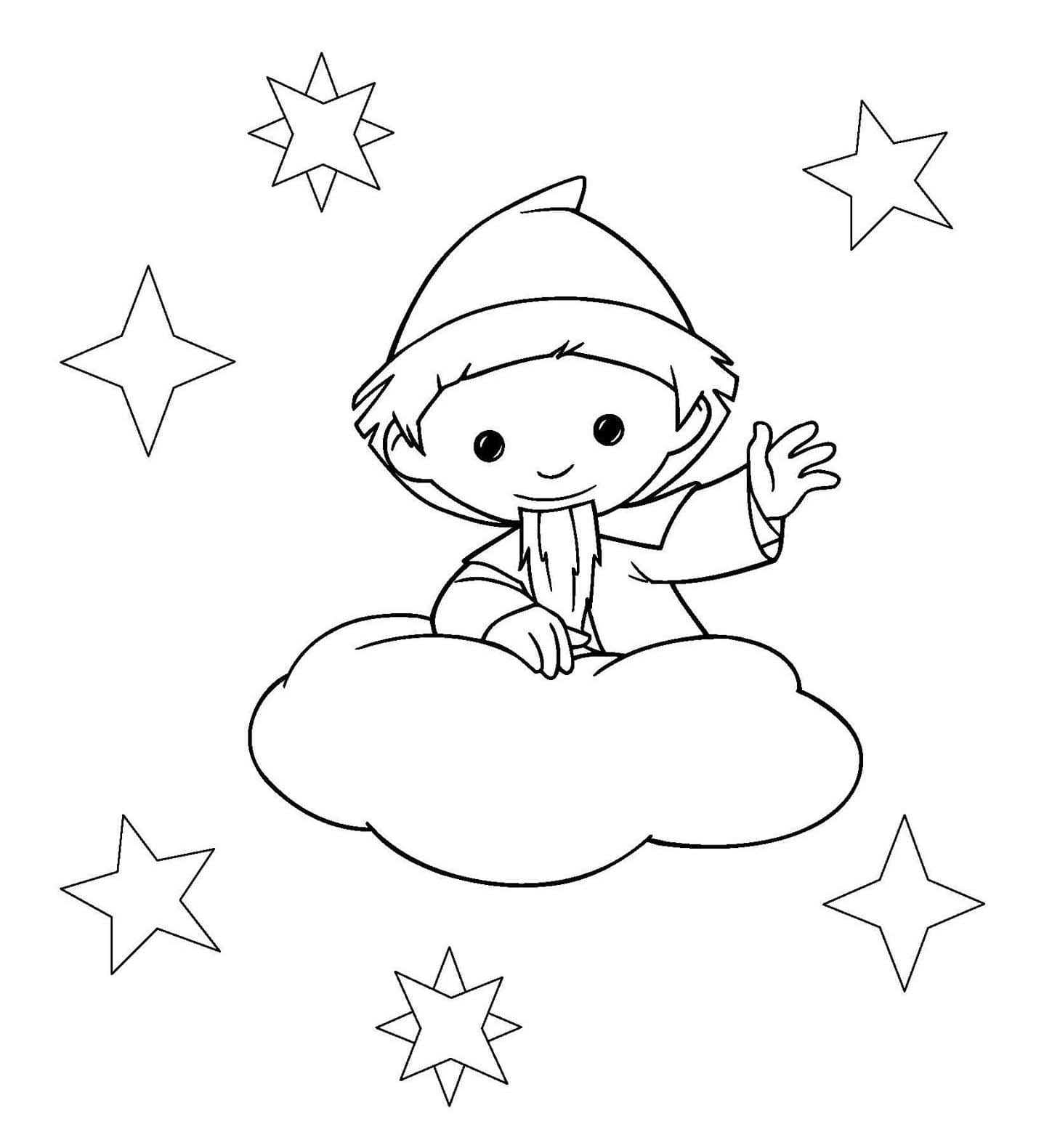 Zeichne Unser Sandmännchen frei