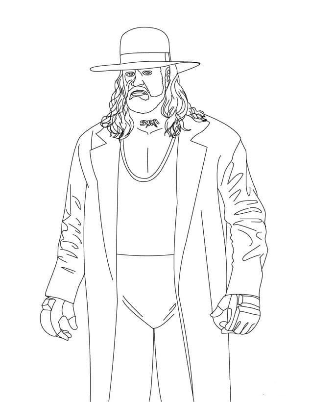 Zeichne WWE Undertaker