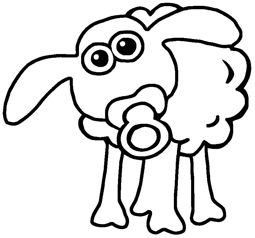 Zeichnen kostenlos Shaun das Schaf