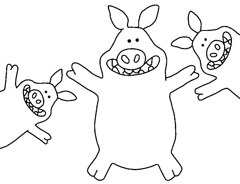 Zeichnen Shaun das Schaf Drucken