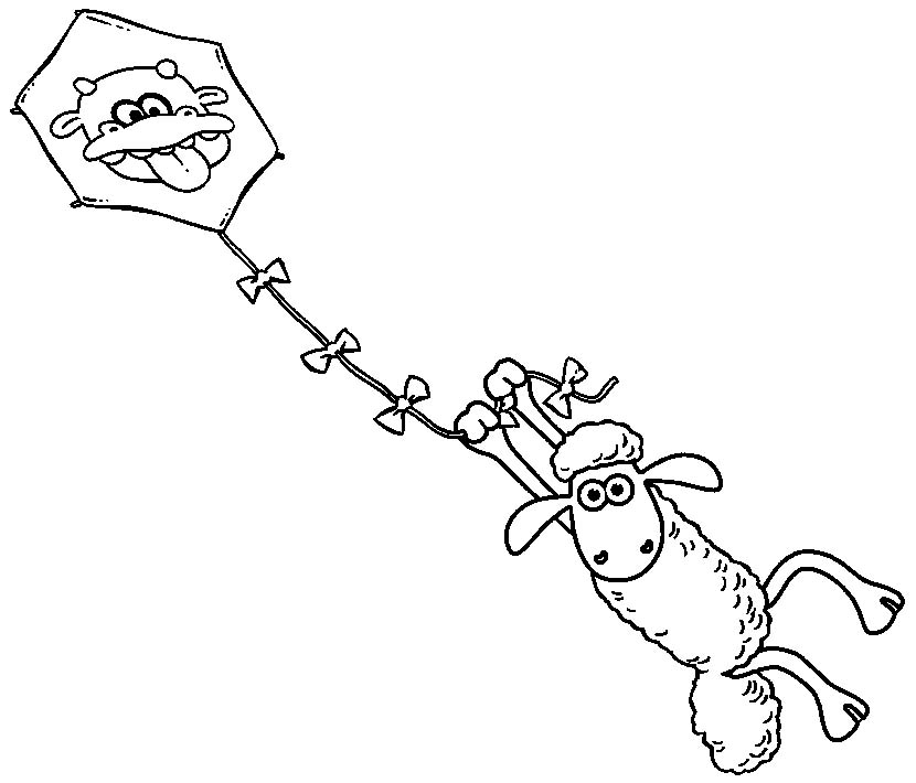 Zeichnen Shaun das Schaf kostenlos