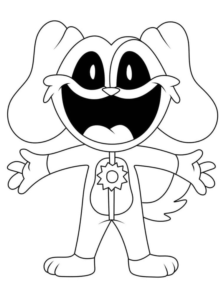 Zeichnen Sie Smiling Critters 1