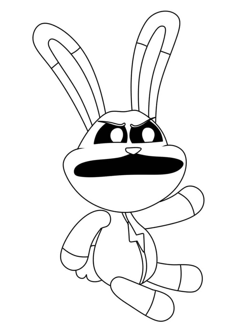 Zeichnen Sie Smiling Critters drucken