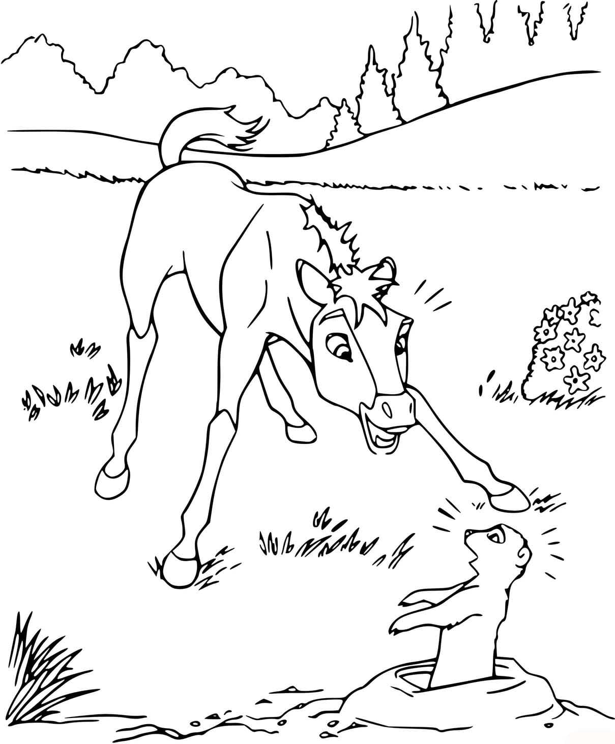 Zeichnung Spirit Niedlich