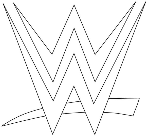 Coloriage WWE