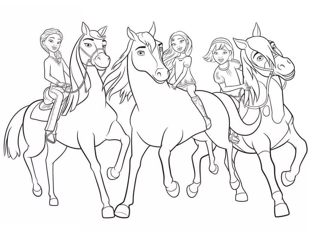 Zeichnungen Charakter In Spirit wild und frei