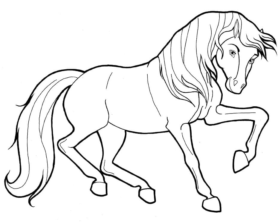 Zeichnungen kostenlos Spirit wild und frei