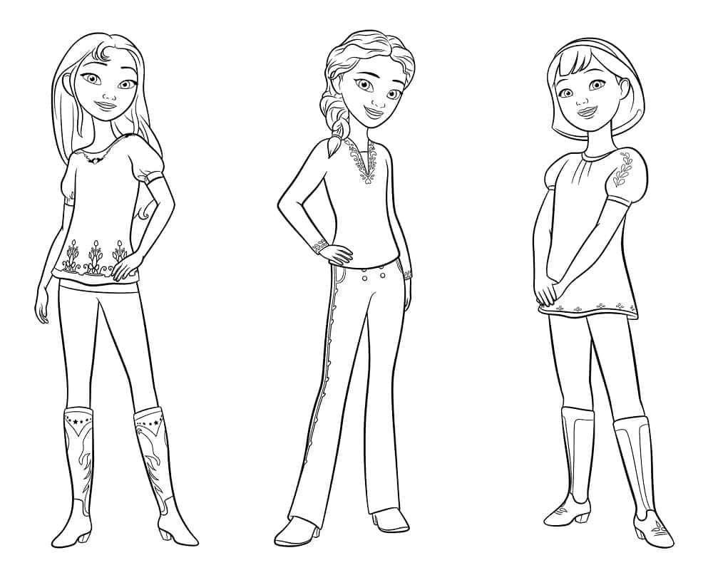 Zeichnungen Spirit Charakter