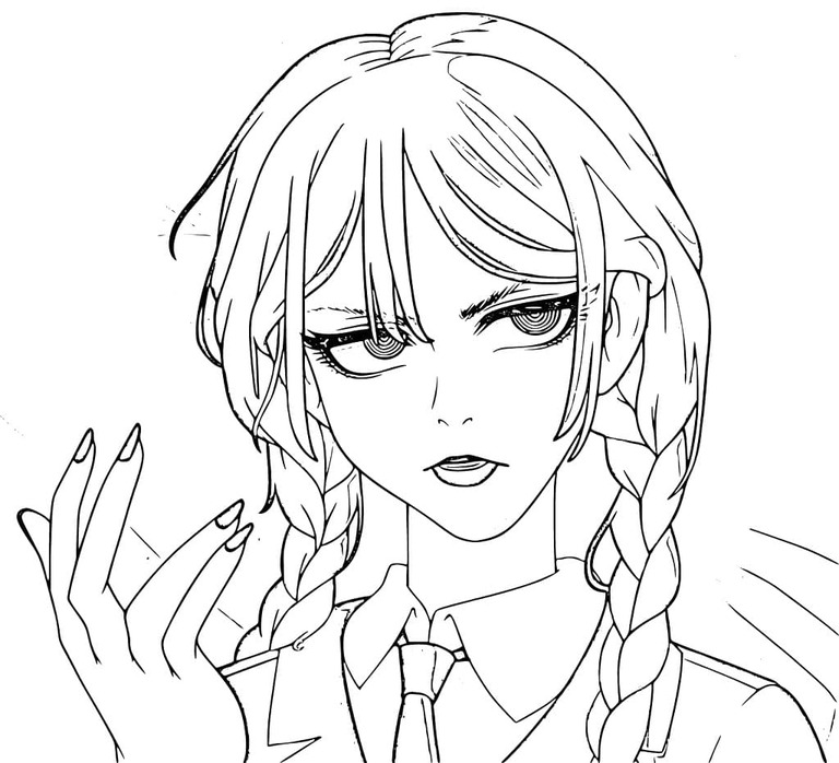 Ziehung Wednesday Addams 1