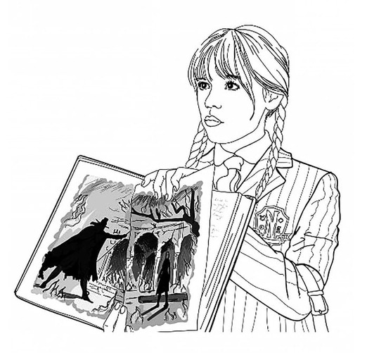 Ziehung Wednesday Addams 12