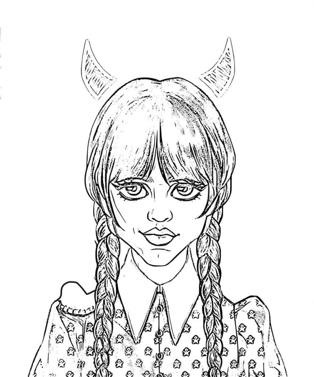 Ziehung Wednesday Addams 8