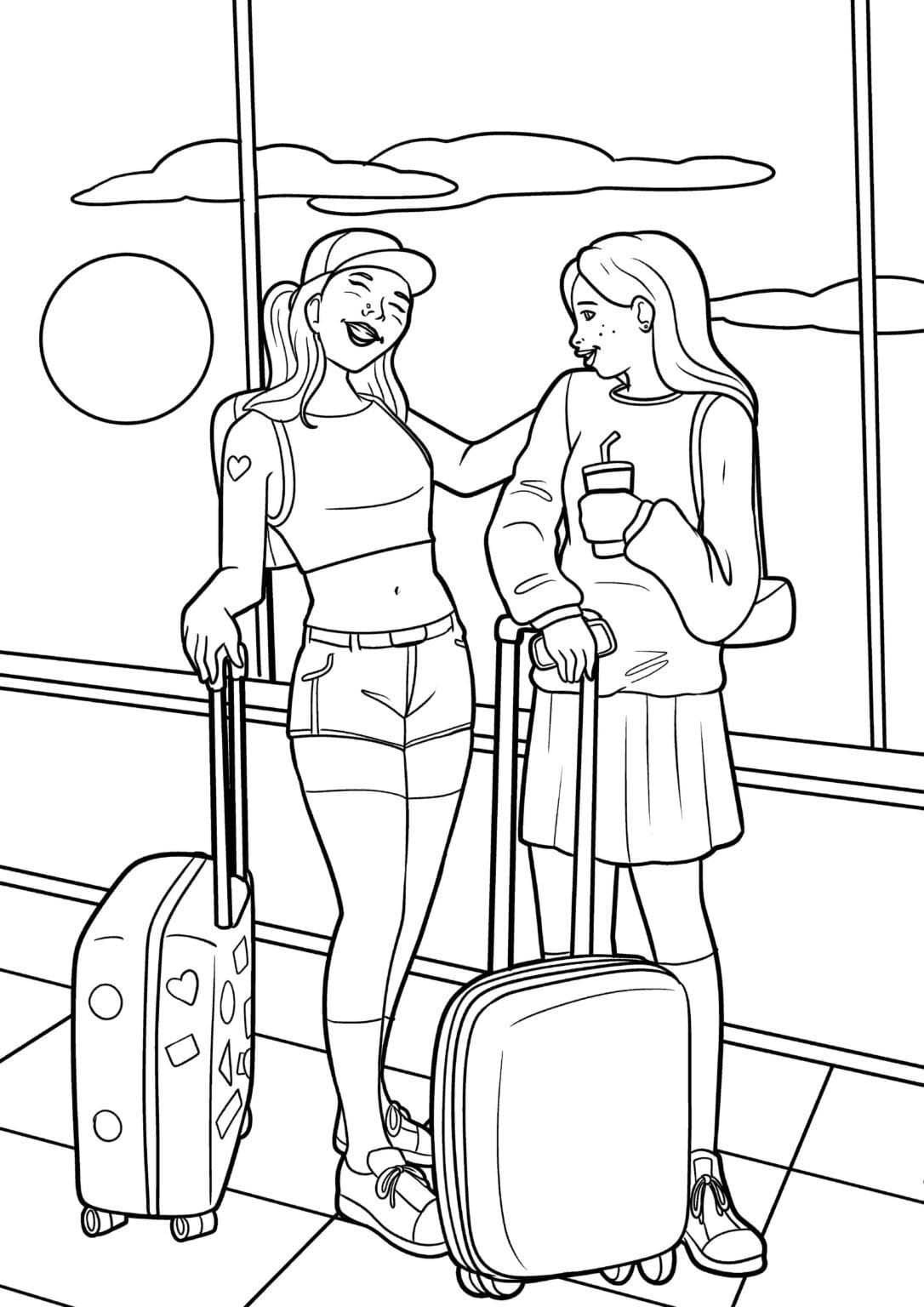 Kostenlos ausdruckbar Urlaub und Reisen