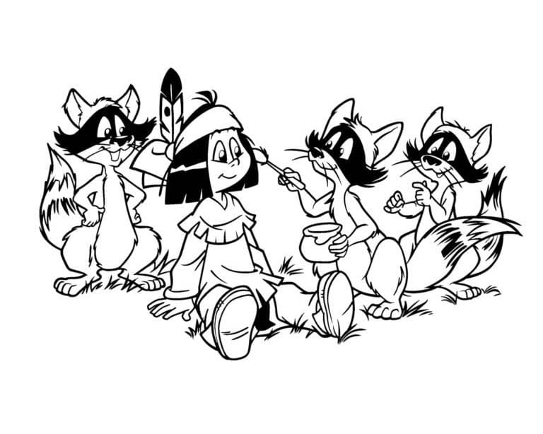 Kostenlos druckbar Yakari