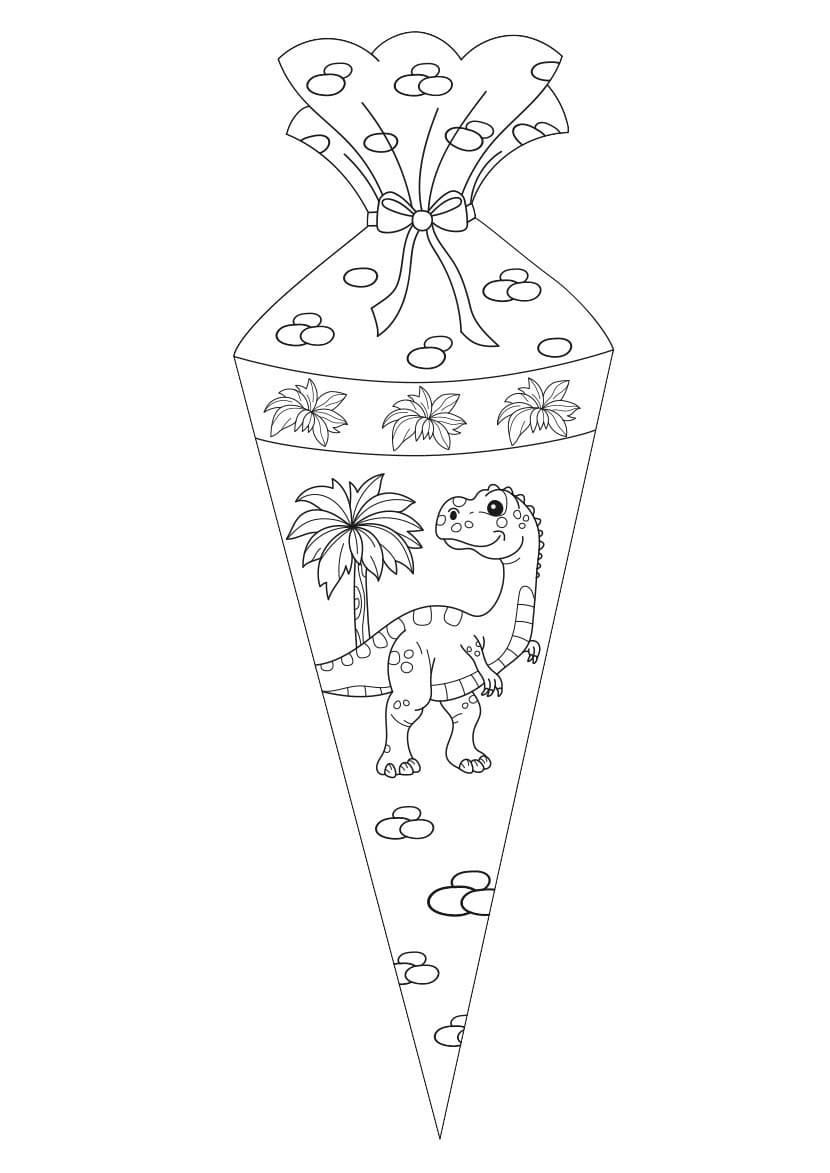 Schultüte schlicht bei Kindern