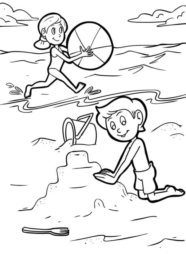 Urlaub und Reisen zum Ausdrucken für Kinder