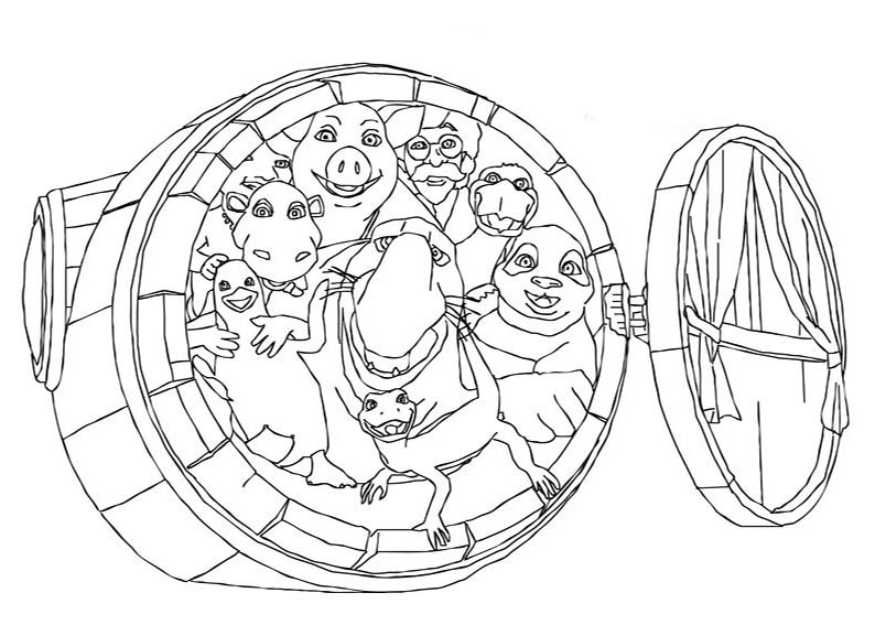 Urmel Voll In Fahrt ausmalbilder