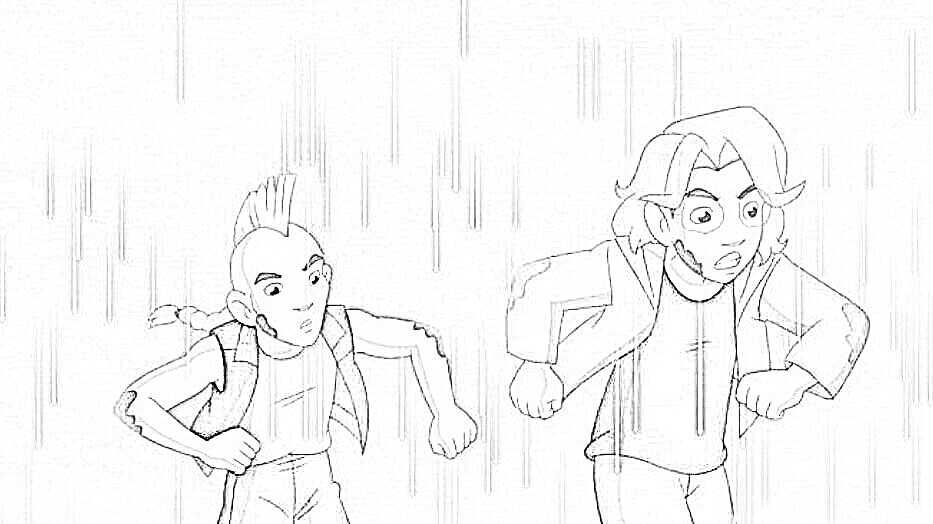 Wilde Kerle druckbar