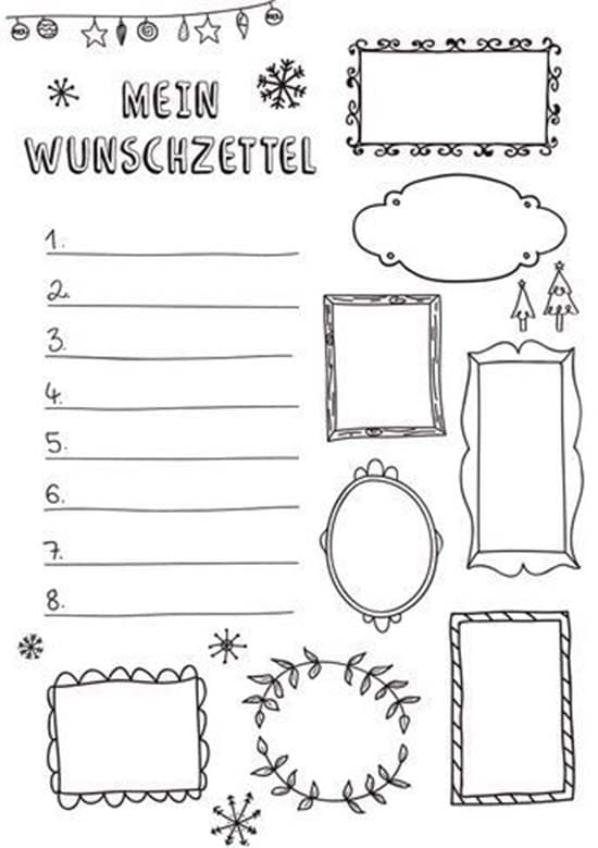 Wunschzettel 1