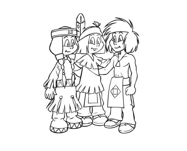 Yakari zum Ausdrucken für Kinder