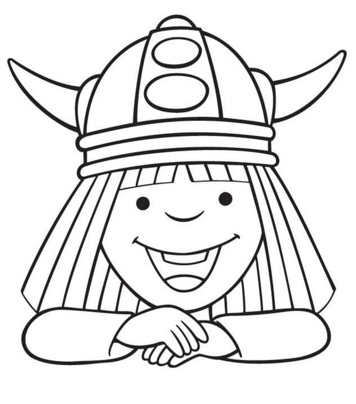 Zeichne drucken Wickie