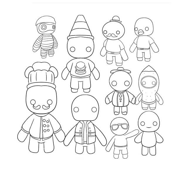 Coloriage Wobbly Life