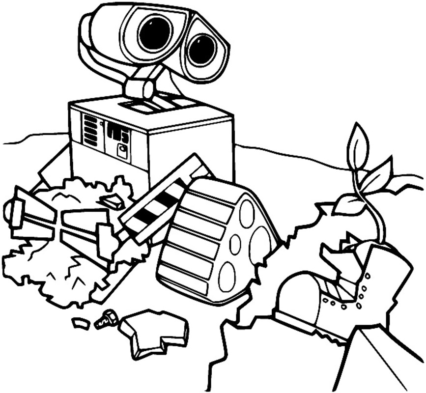 Zeichnen kostenlos Wall E