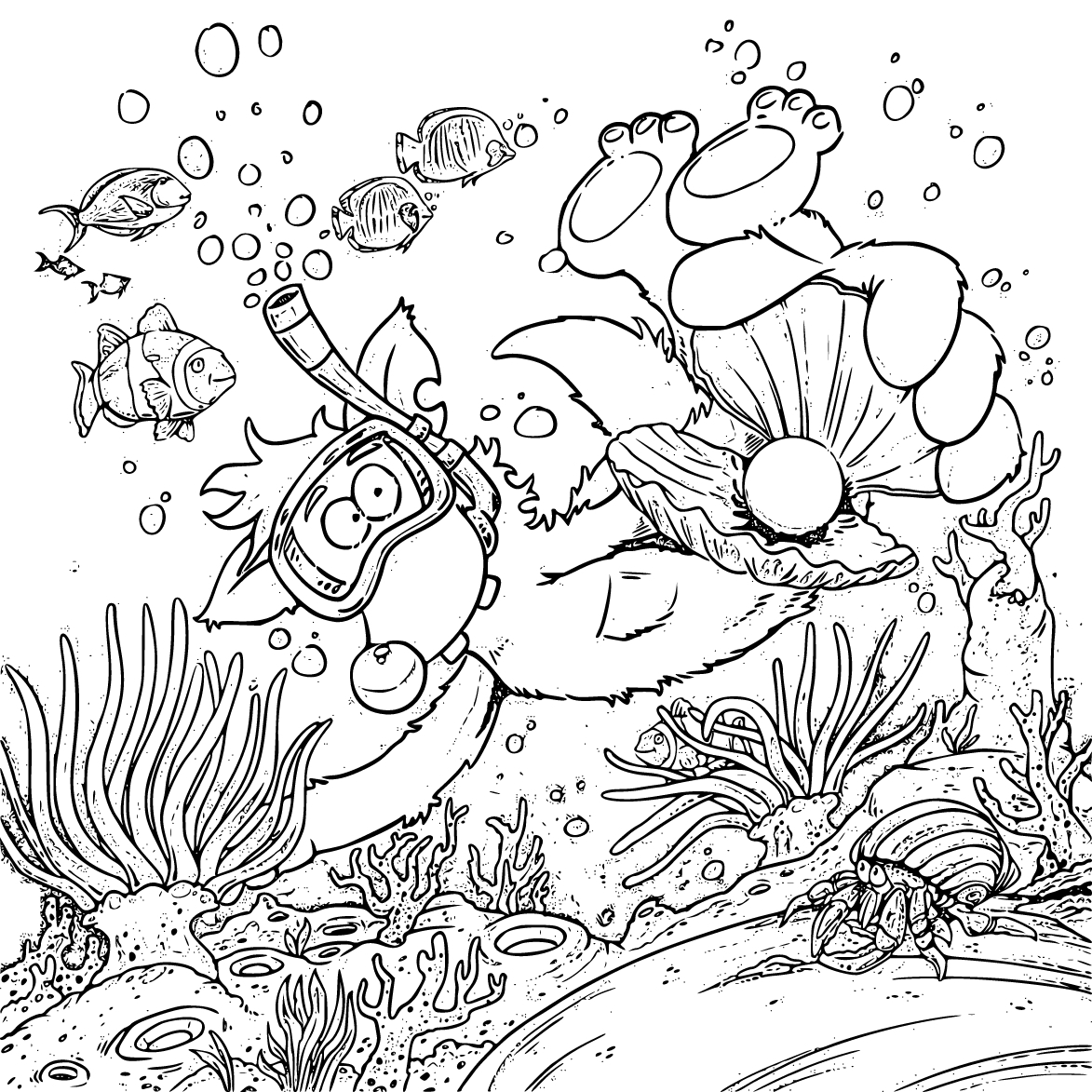 Zeichnen Sie Woozle Goozle 2