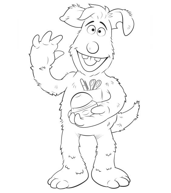 Zeichnen Sie Woozle Goozle 6