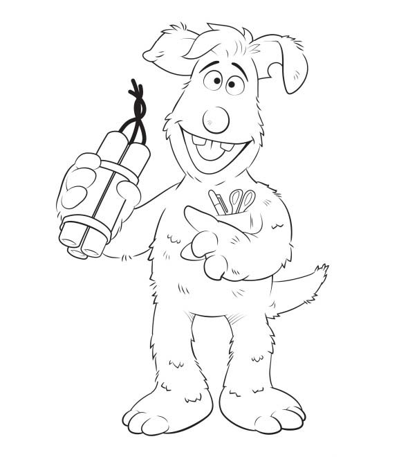 Zeichnen Sie Woozle Goozle 9