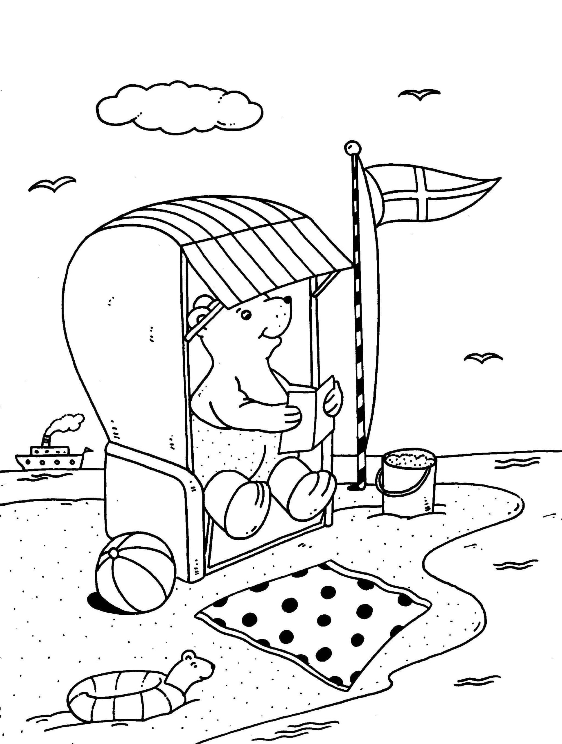 Zeichnen Urlaub und Reisen basisch