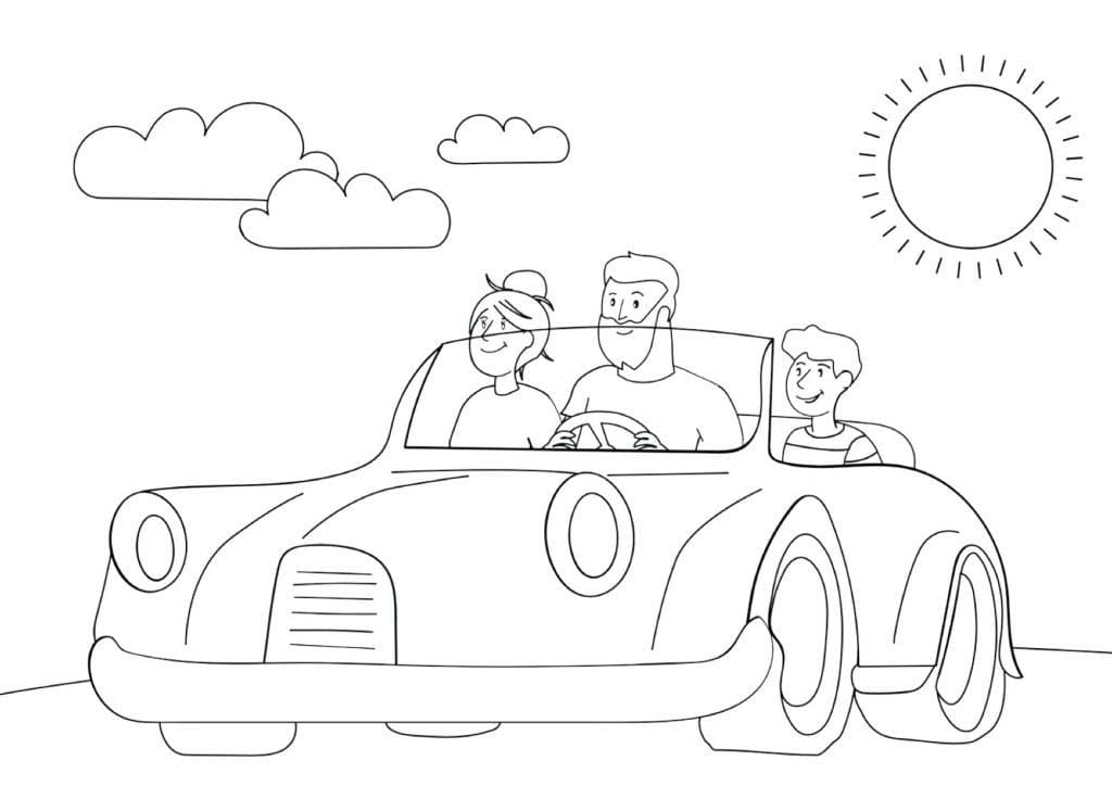 Zeichnen Urlaub und Reisen Kostenlos