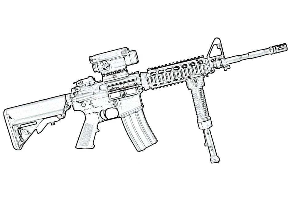 Zeichnen Waffen Einfach