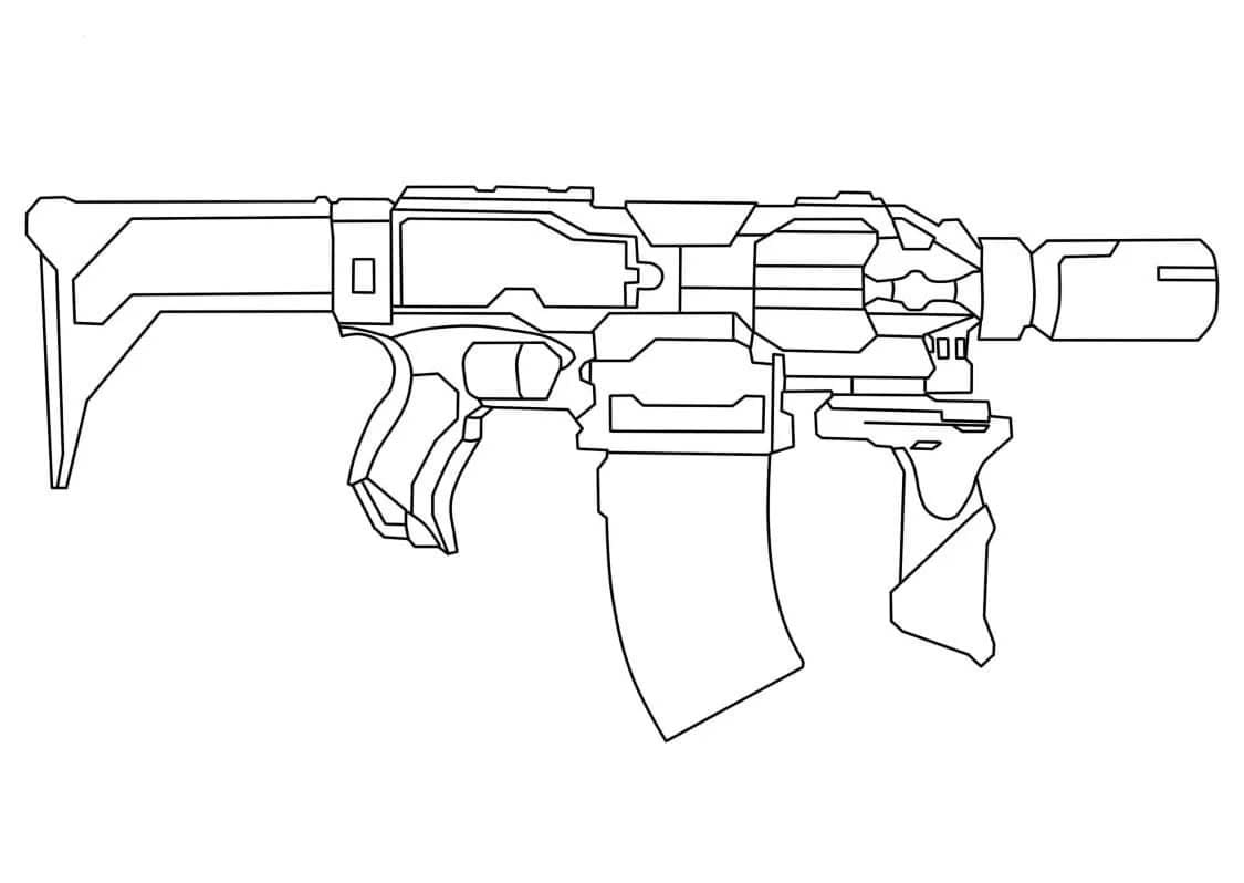 Zeichnen Waffen kostenlos druckbar