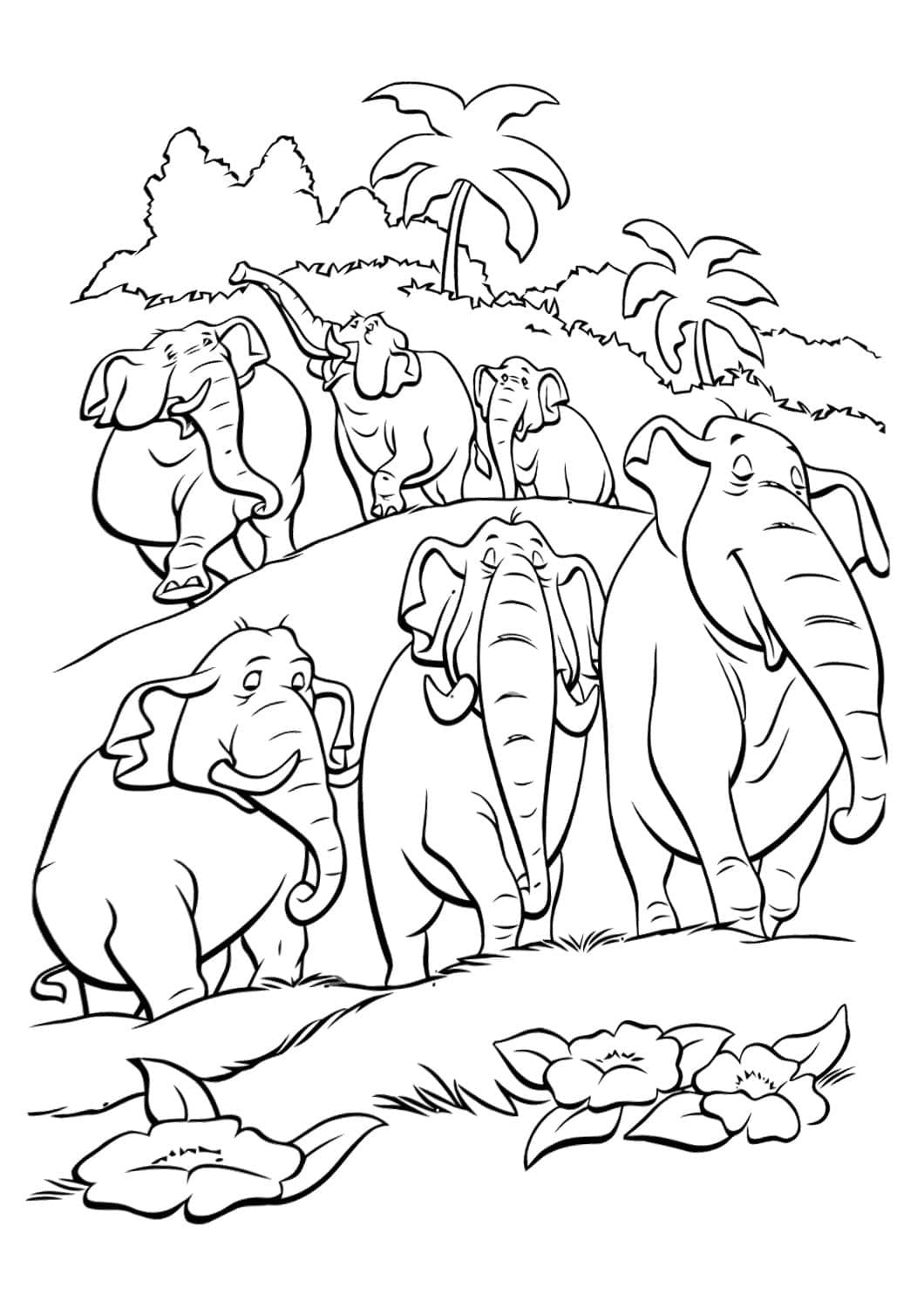 Zeichnen Waldtiere basisch