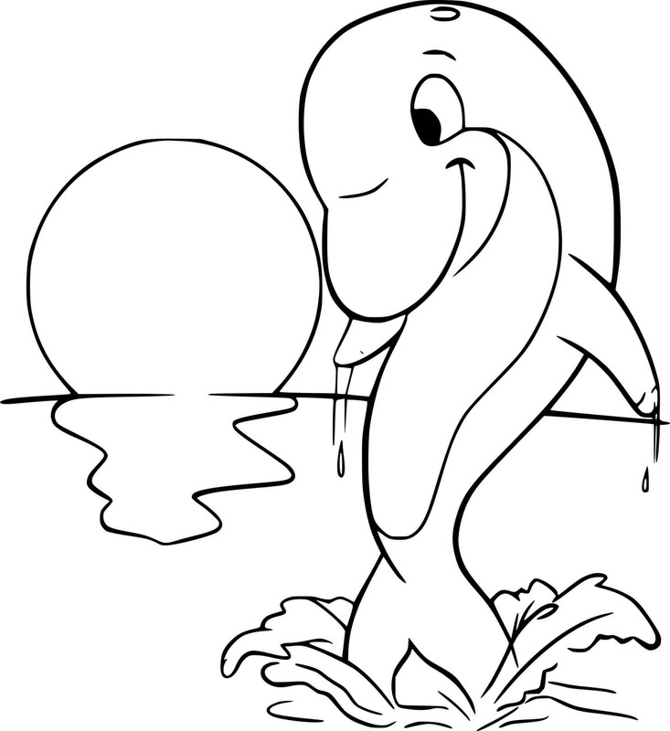 Zeichnen Wassertiere bei Kindern