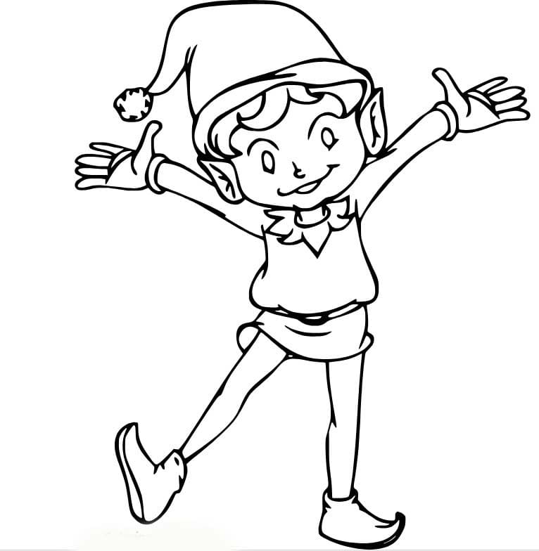 Zeichnen Weihnachtswichtel