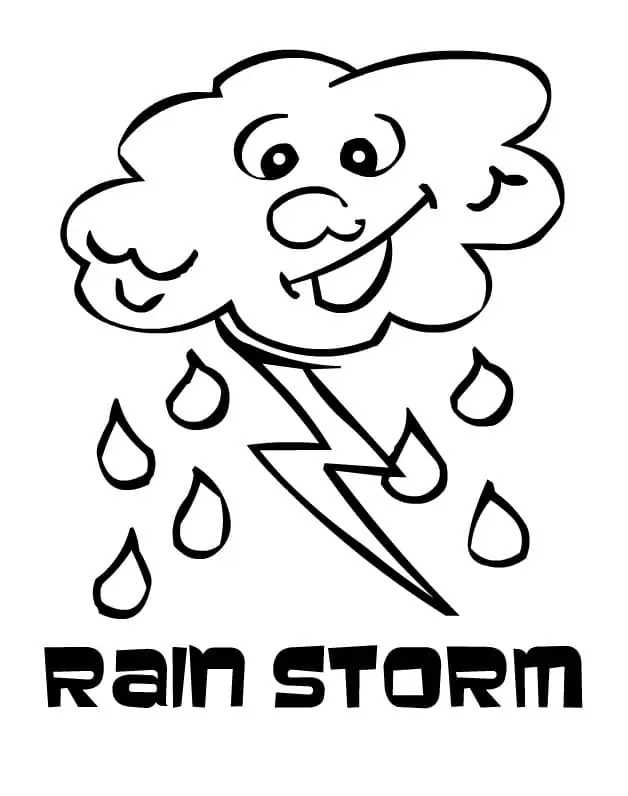 Zeichnen Wetter basisch