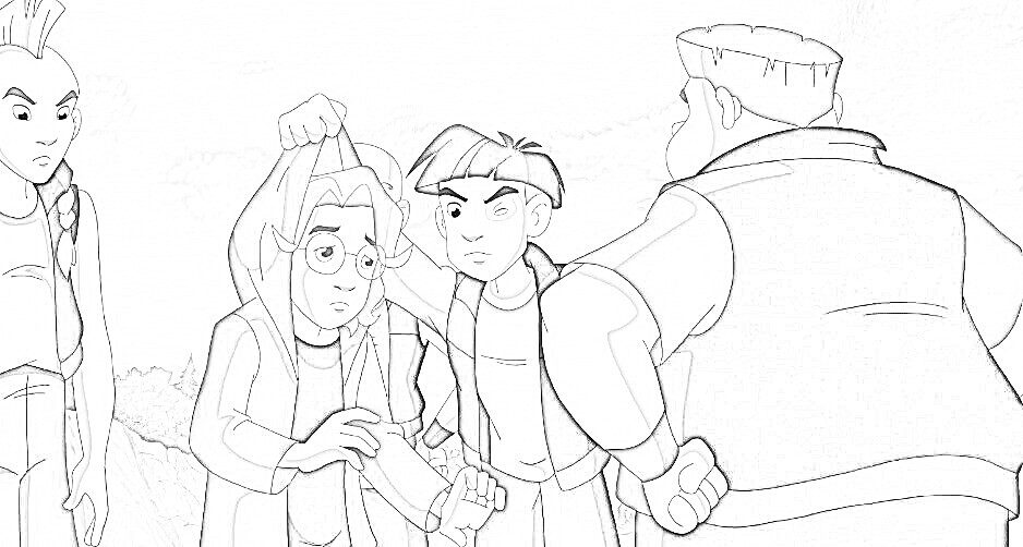 Zeichnen Wilde Kerle