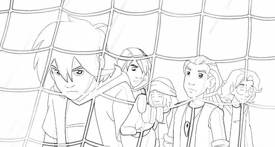 Zeichnen Wilde Kerle einfach