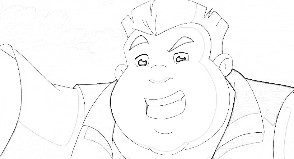 Zeichnen Wilde Kerle kostenlos druckbar