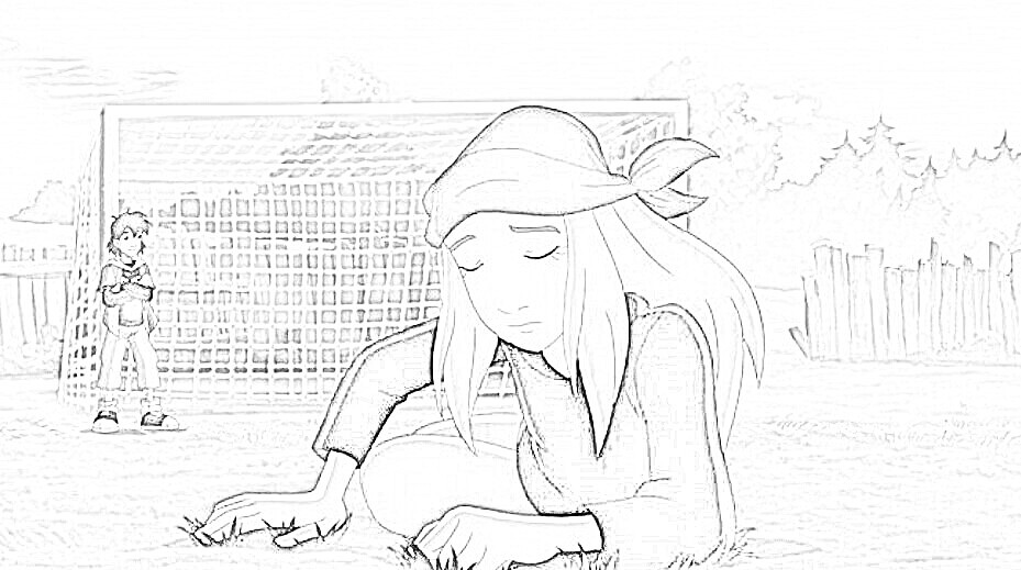 Zeichnen Wilde Kerle zum Ausdrucken