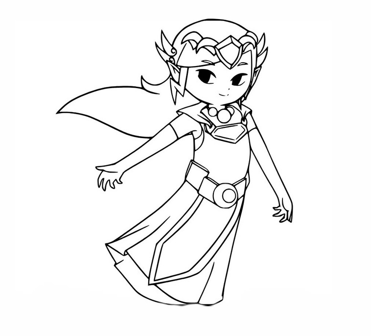 Zeichnen Zelda 1