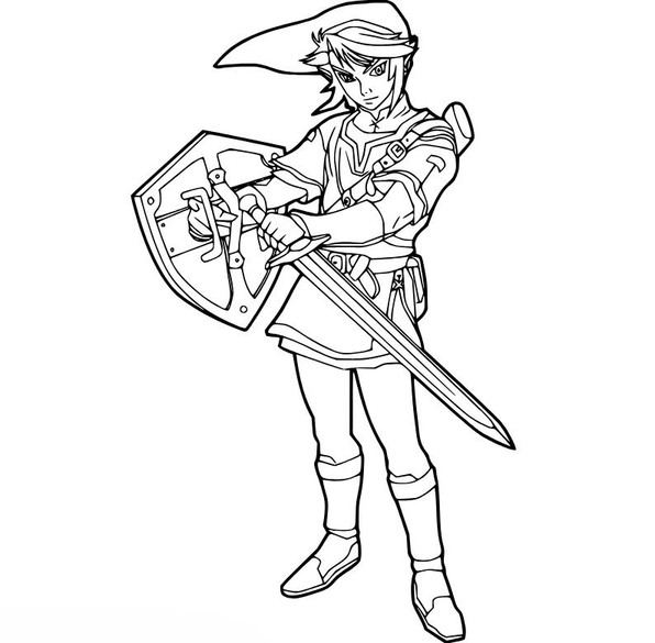 Zelda kostenlos druckbar