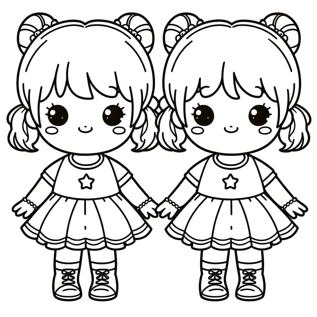 Zwillinge für Kinder