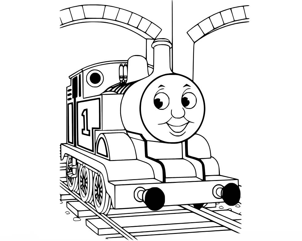 Bild Thomas die kleine Lokomotive kostenlos