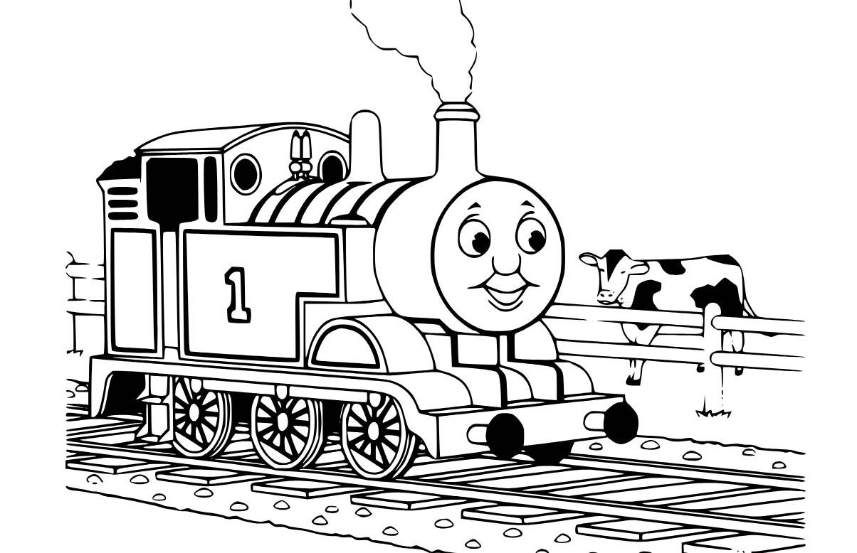 Thomas die kleine Lokomotive ausmalbilder