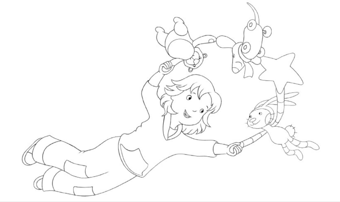 Kostenlos druckbar Lauras Stern