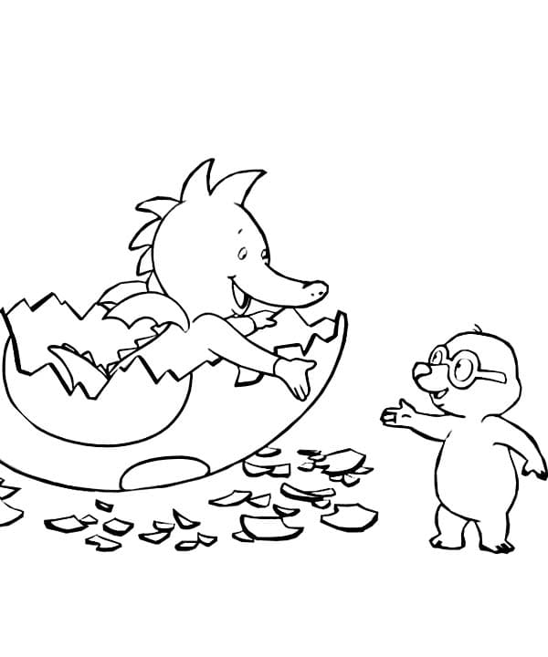 Kostenlos druckbar Tabaluga